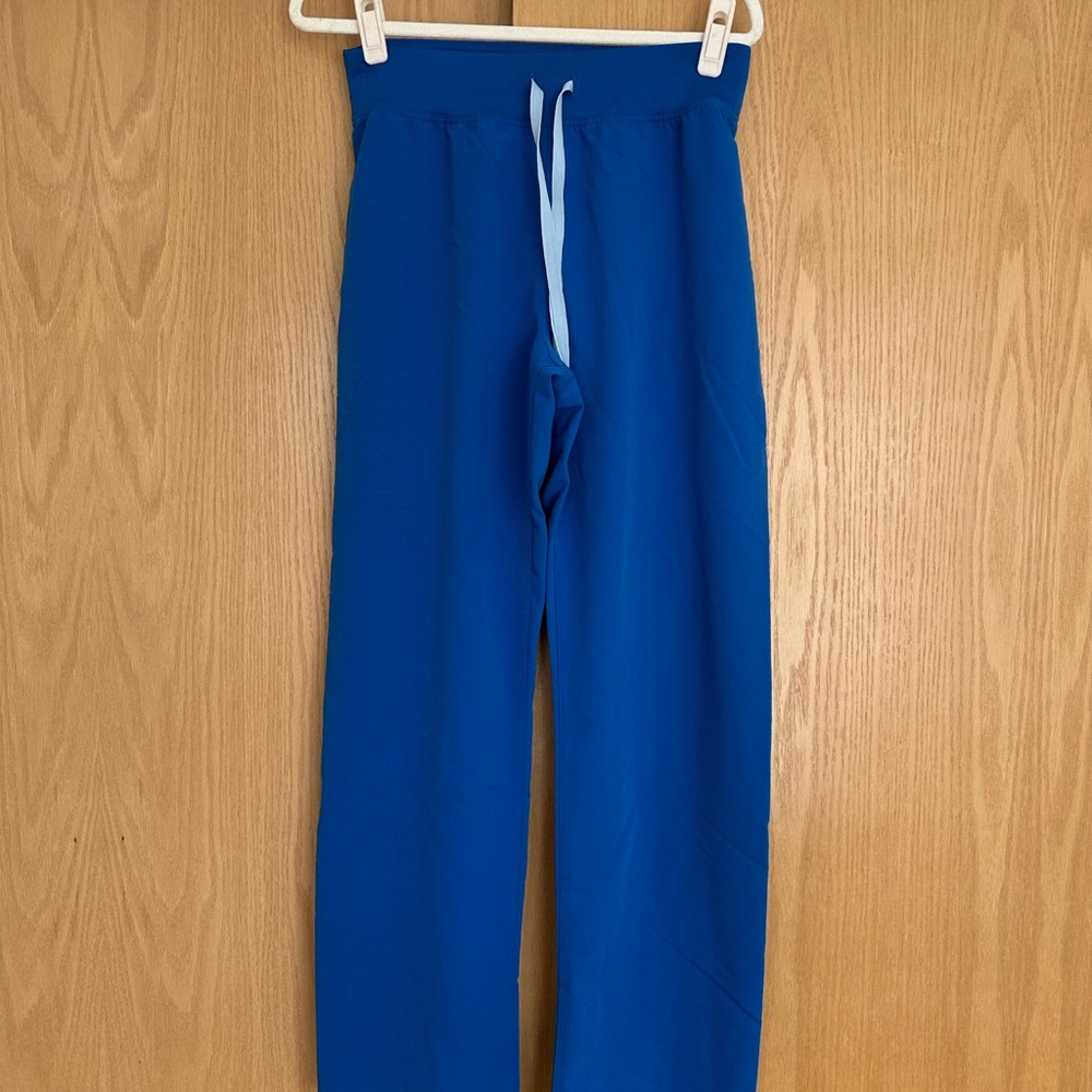 Figs Royal Blue Livingstone Scrub Pants